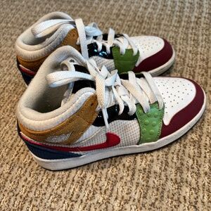 Kids Jordan 1 Mid SE Messy Room (GS)